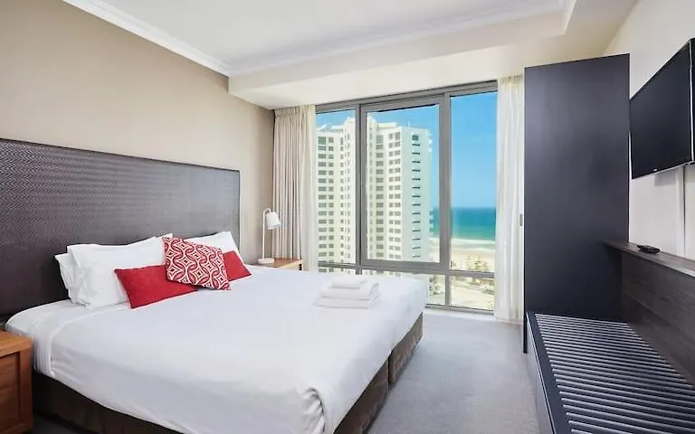 Beach View With King Bed Studio In Gold Coast